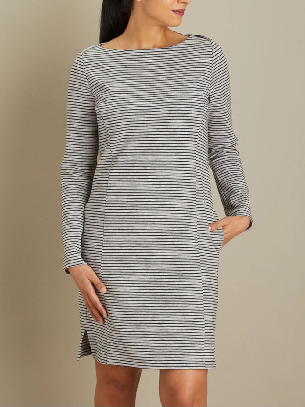 DULUTH TRADING CO Boatneck ‘Ponte Pro Dress’